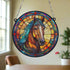 Horse Stained Glass Effect Suncatcher